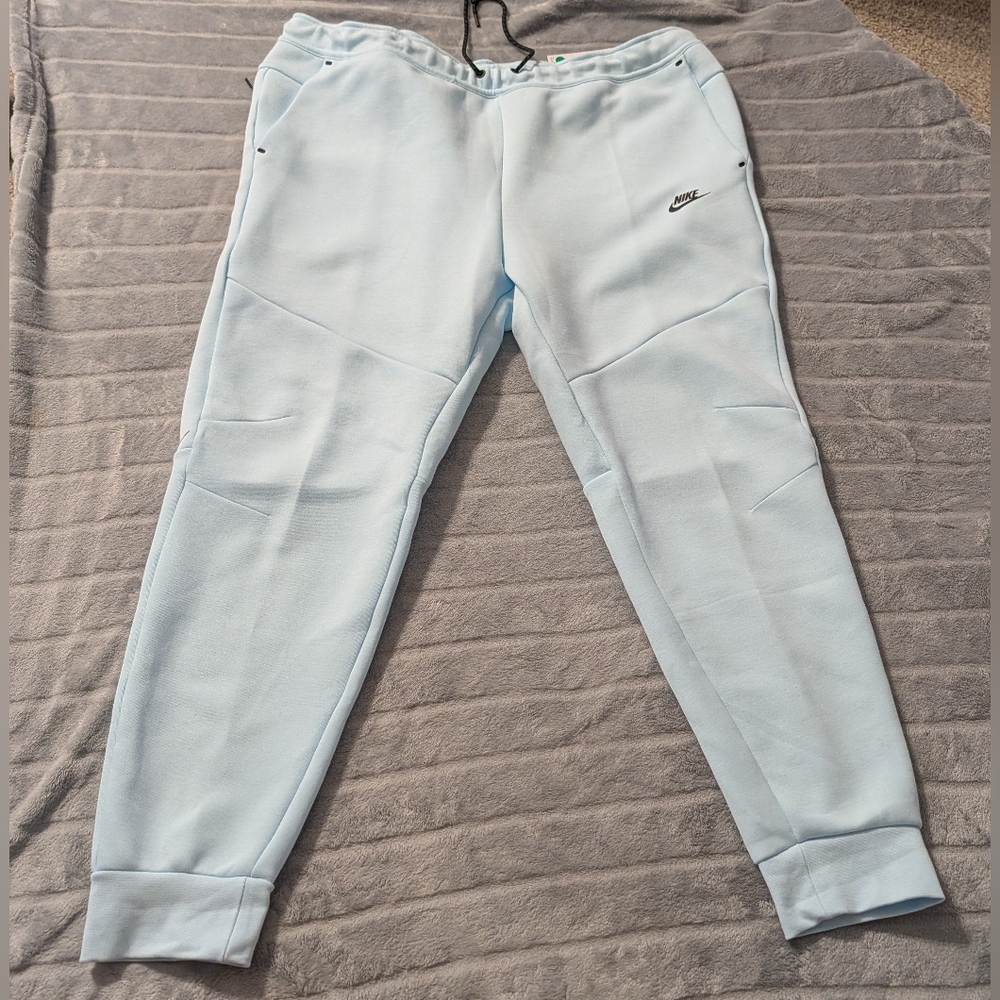 Nike Sky Blue Slim Fit Taper Leg Joggers Sz: XXL NWT